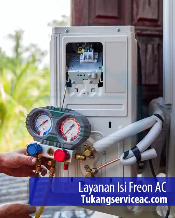 layanan jasa tukang isi freon ac